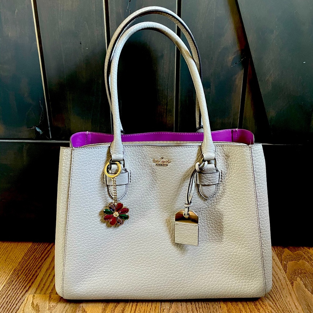 Kate Spade shoulder bag w/ charm